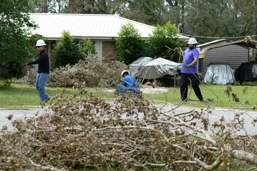 Xfinity and Comcast Business technicians work to restore services post Helene.