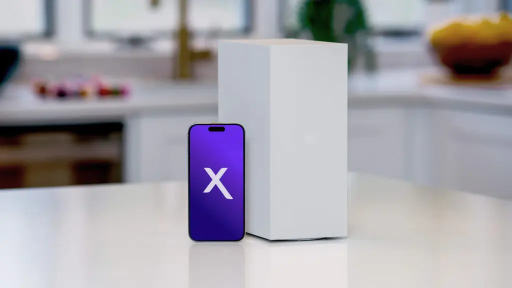 Xfinity Mobile Premium Unlimited available now in Florida. Image: Xfinity Mobile and Gateway modem sitting on counter.