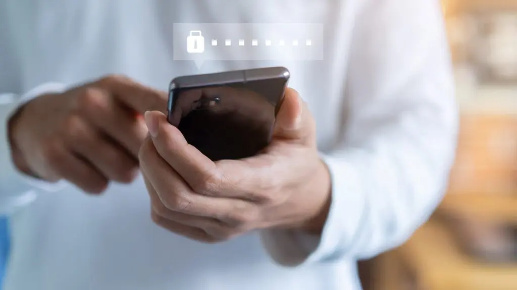 Spring cleaning phone by making secure password