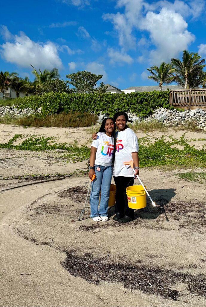 Comcast employees on beach in Palm Beach County