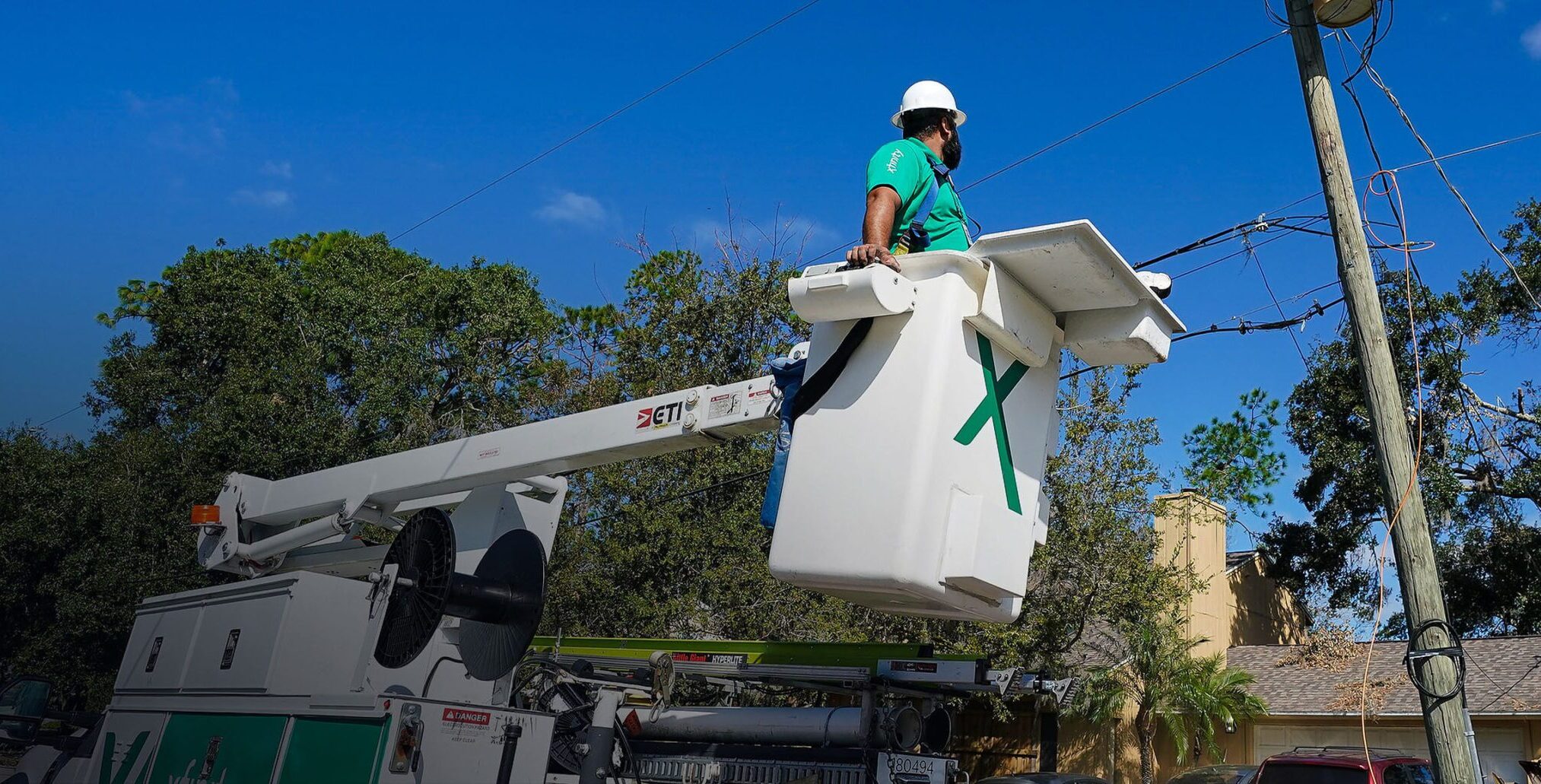 Xfinity Employee Working