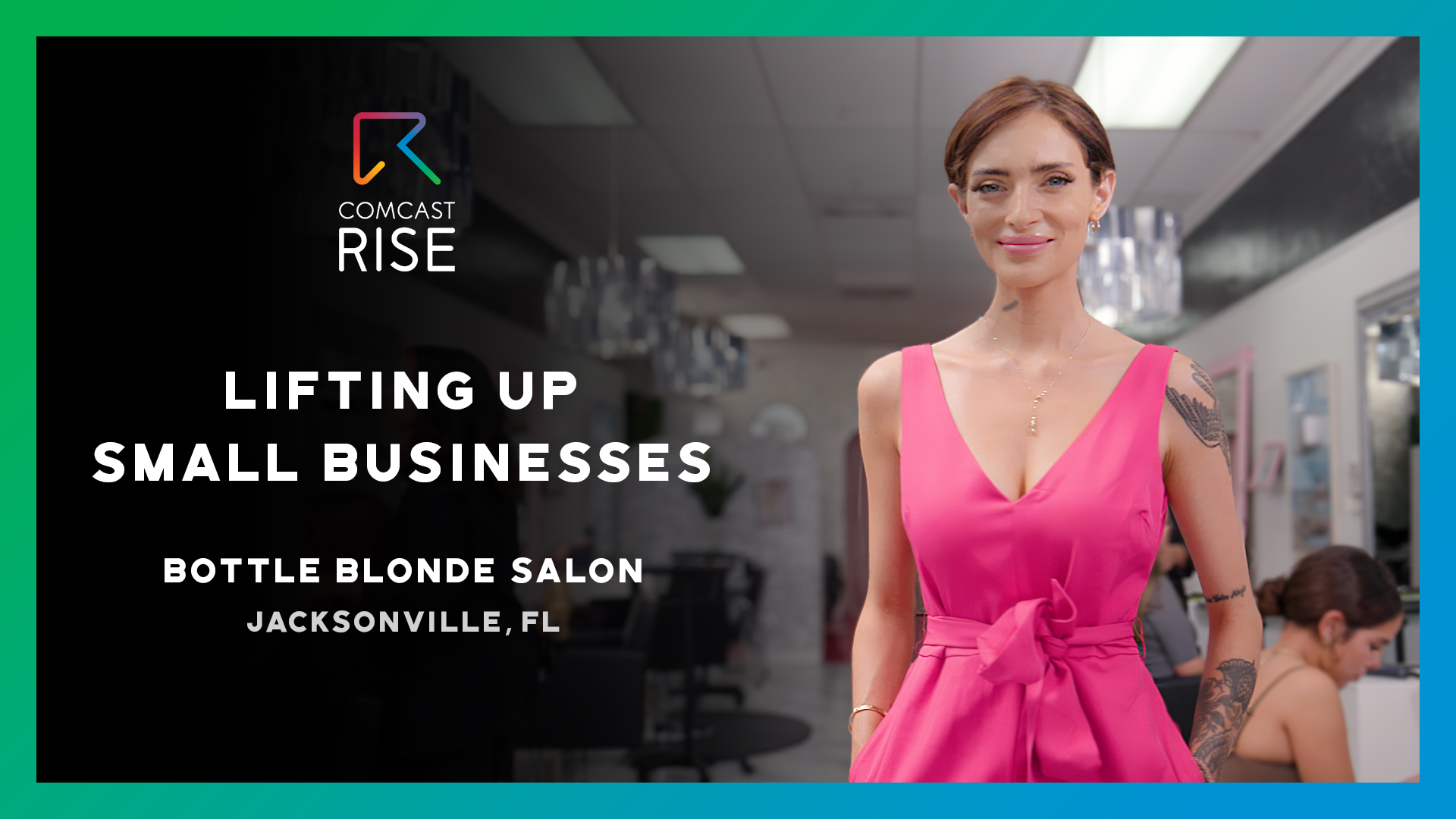 Lifting Up Small Businesses; Bottle Blonde Salon, Jacksonville, FL