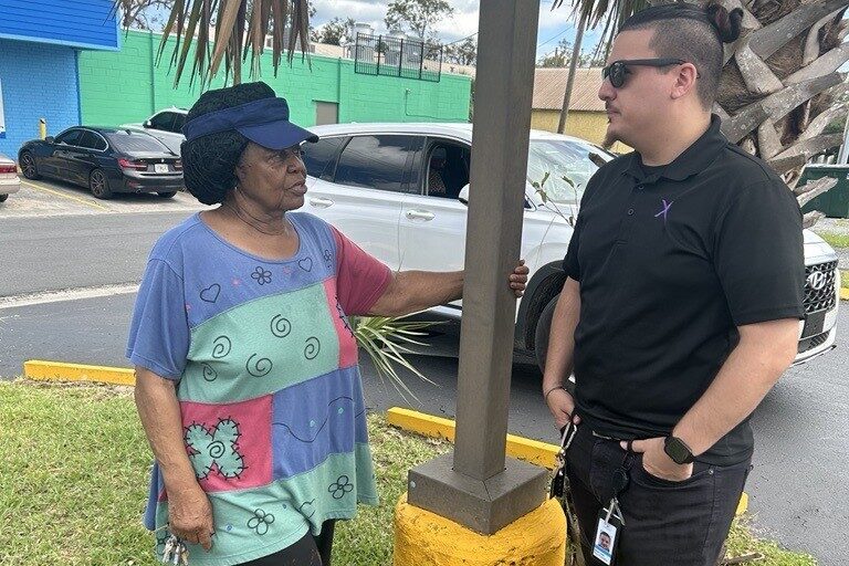 perry resident meeting xfinity rep to talk about connectivity after storm response