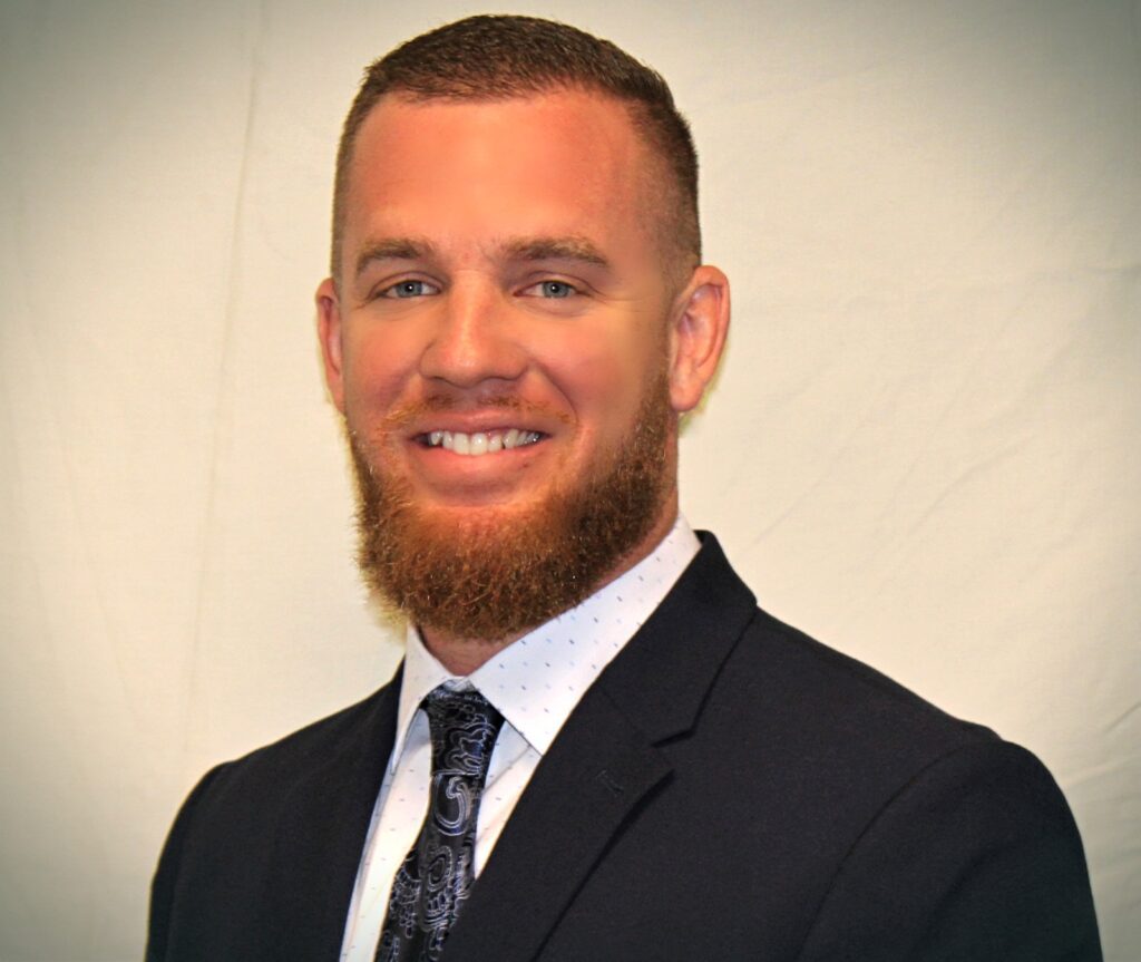 Brian Kelly, a Flag Ambassador for Operation Old Glory, a flag replacement program