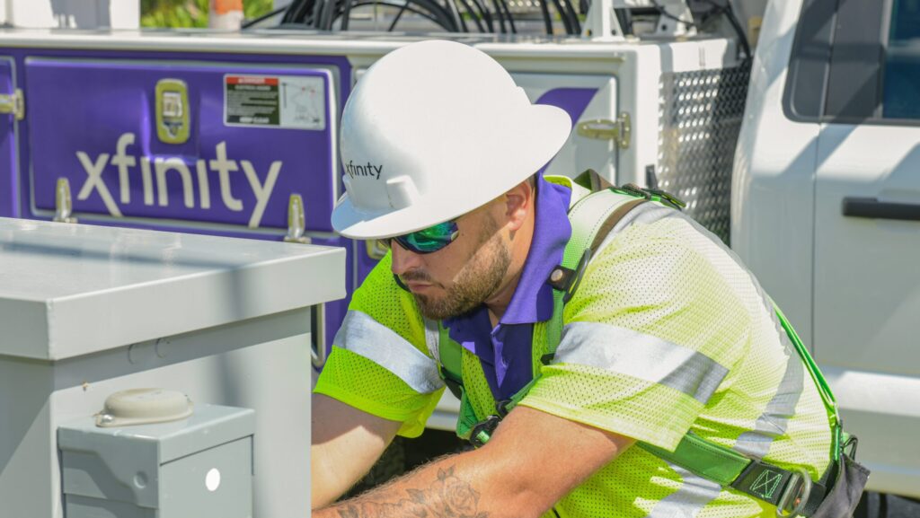 technician working
