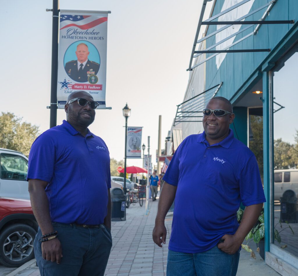Xfinity representatives ready to assist the residents of Okeechobee County, Florida.